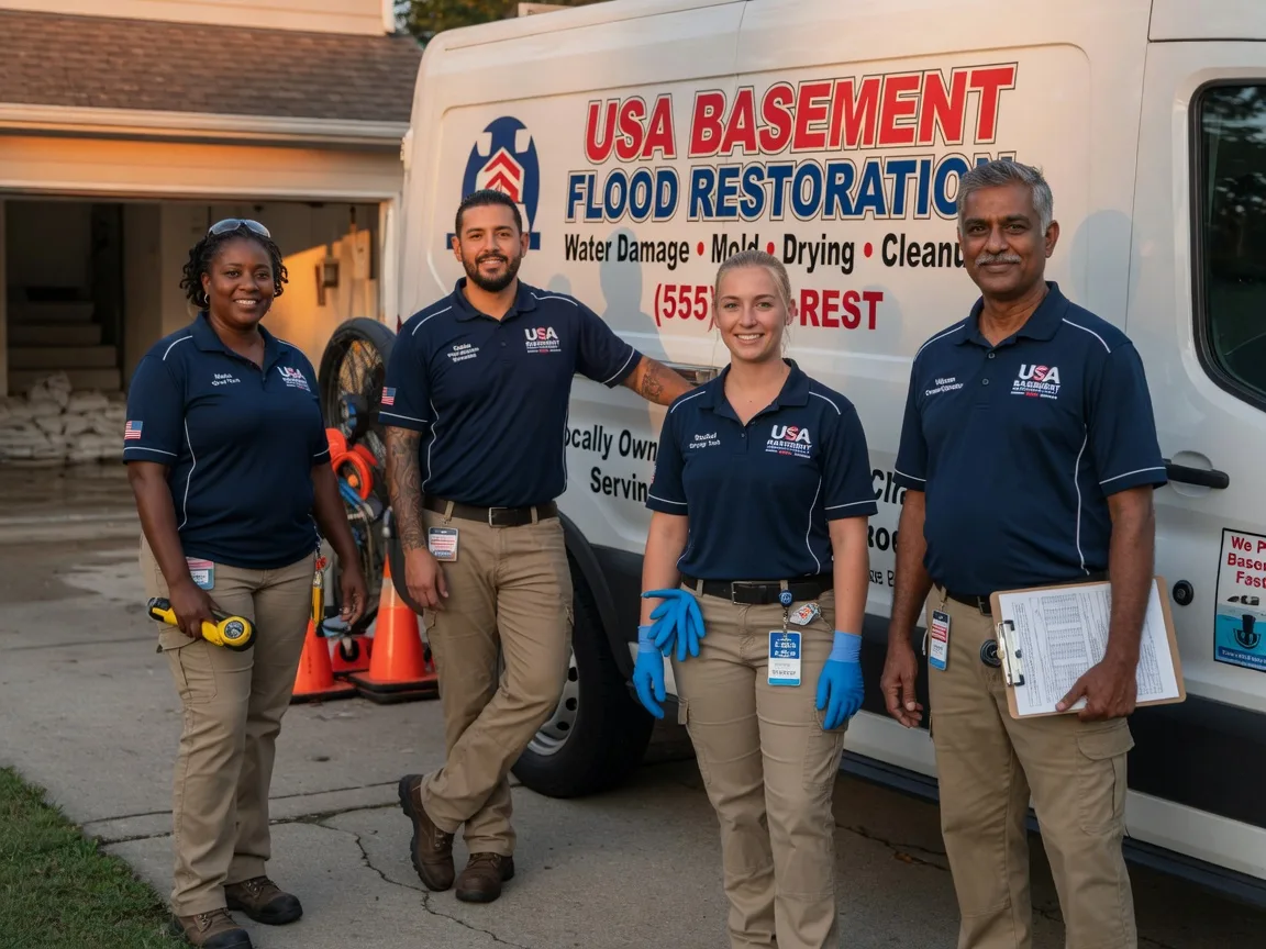 Basement Flood Cleanup company in Cheriton, VA